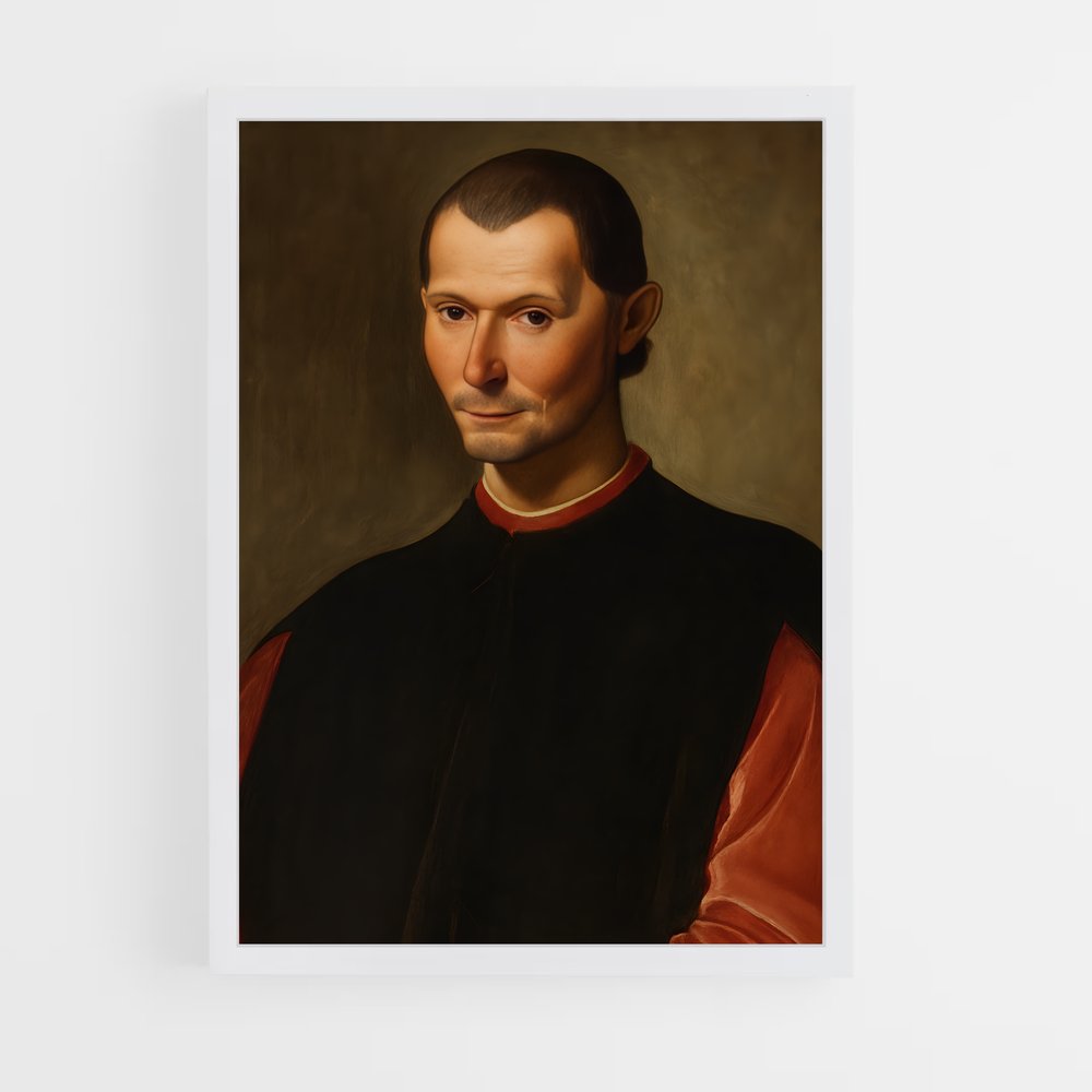 ap-nicolo machiavelli-1 cadre Blanc