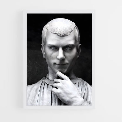 ap-nicolo machiavelli-3 cadre Blanc