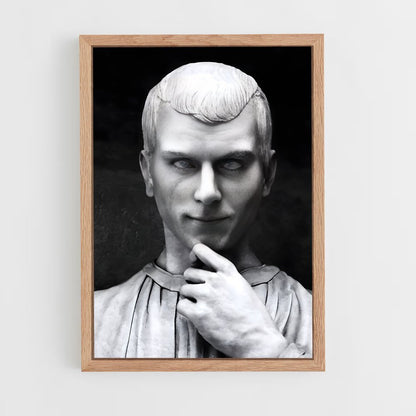 ap-nicolo machiavelli-3 cadre Bois clair