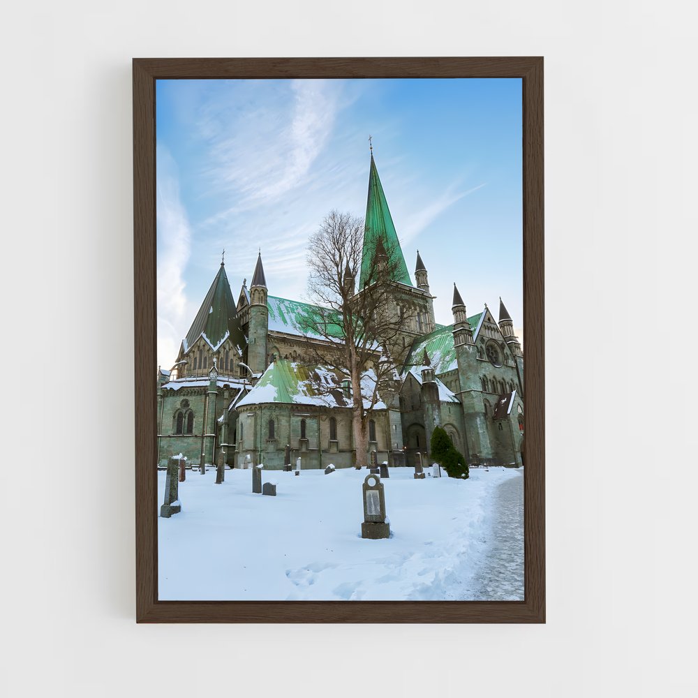 ap-nidaros cathedral-6 cadre Bois foncé