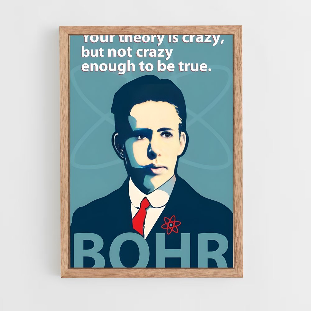 ap-niels bohr-1 cadre Bois clair
