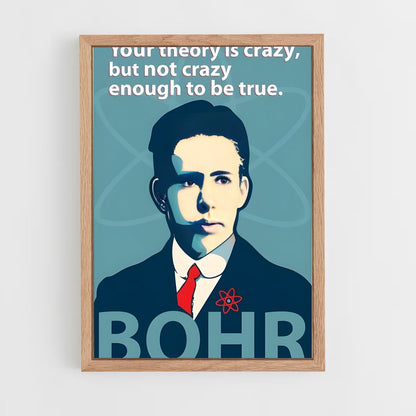 ap-niels bohr-1 cadre Bois clair