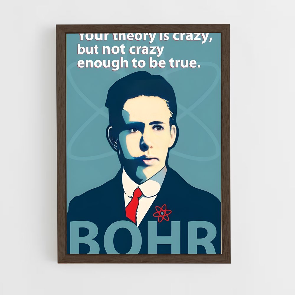 ap-niels bohr-1 cadre Bois foncé