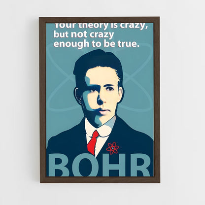 ap-niels bohr-1 cadre Bois foncé