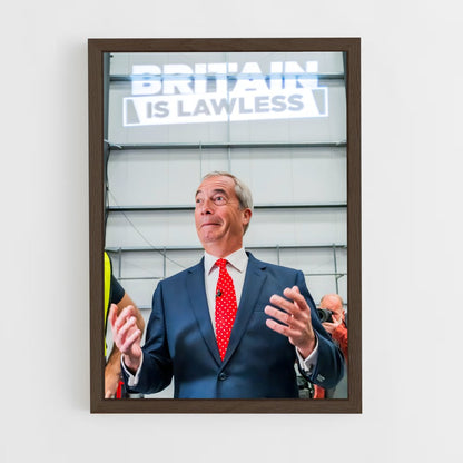 ap-nigel farage-4 cadre Bois foncé