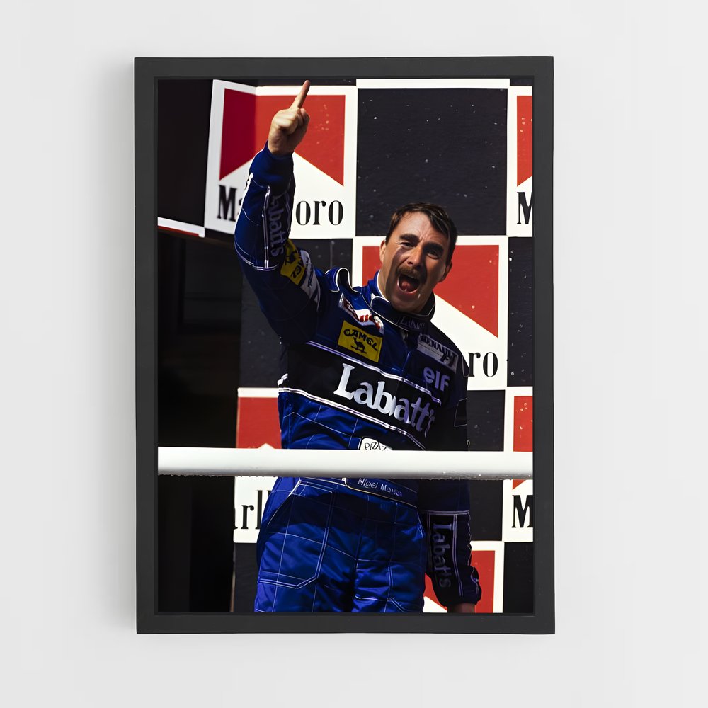 ap-nigel mansell-5 cadre Noir