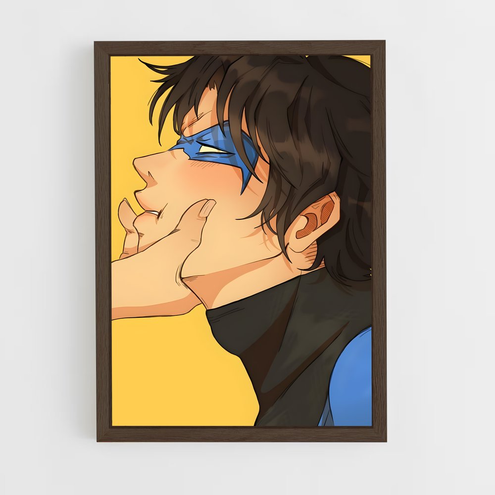 ap-nightwing-10 cadre Bois foncé
