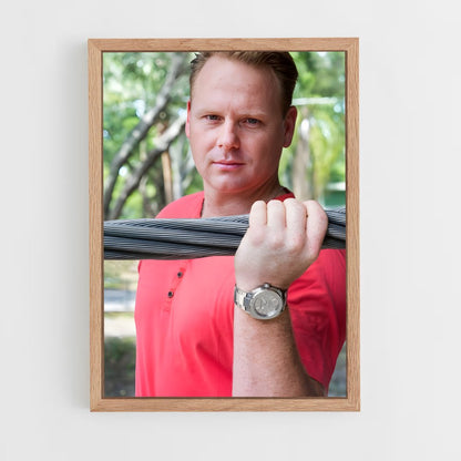 ap-nik wallenda-1 cadre Bois clair