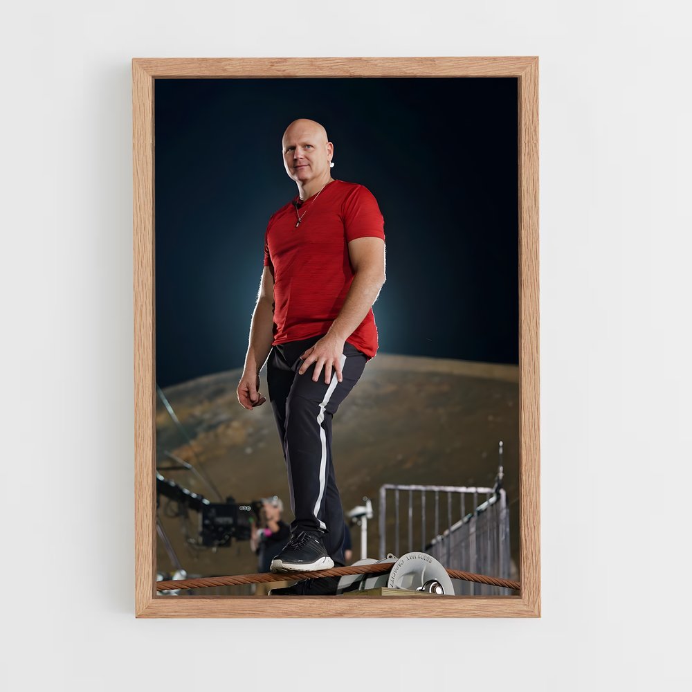 ap-nik wallenda-2 cadre Bois clair