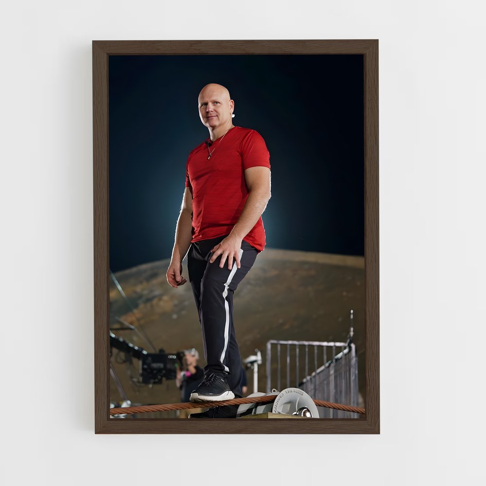 ap-nik wallenda-2 cadre Bois foncé