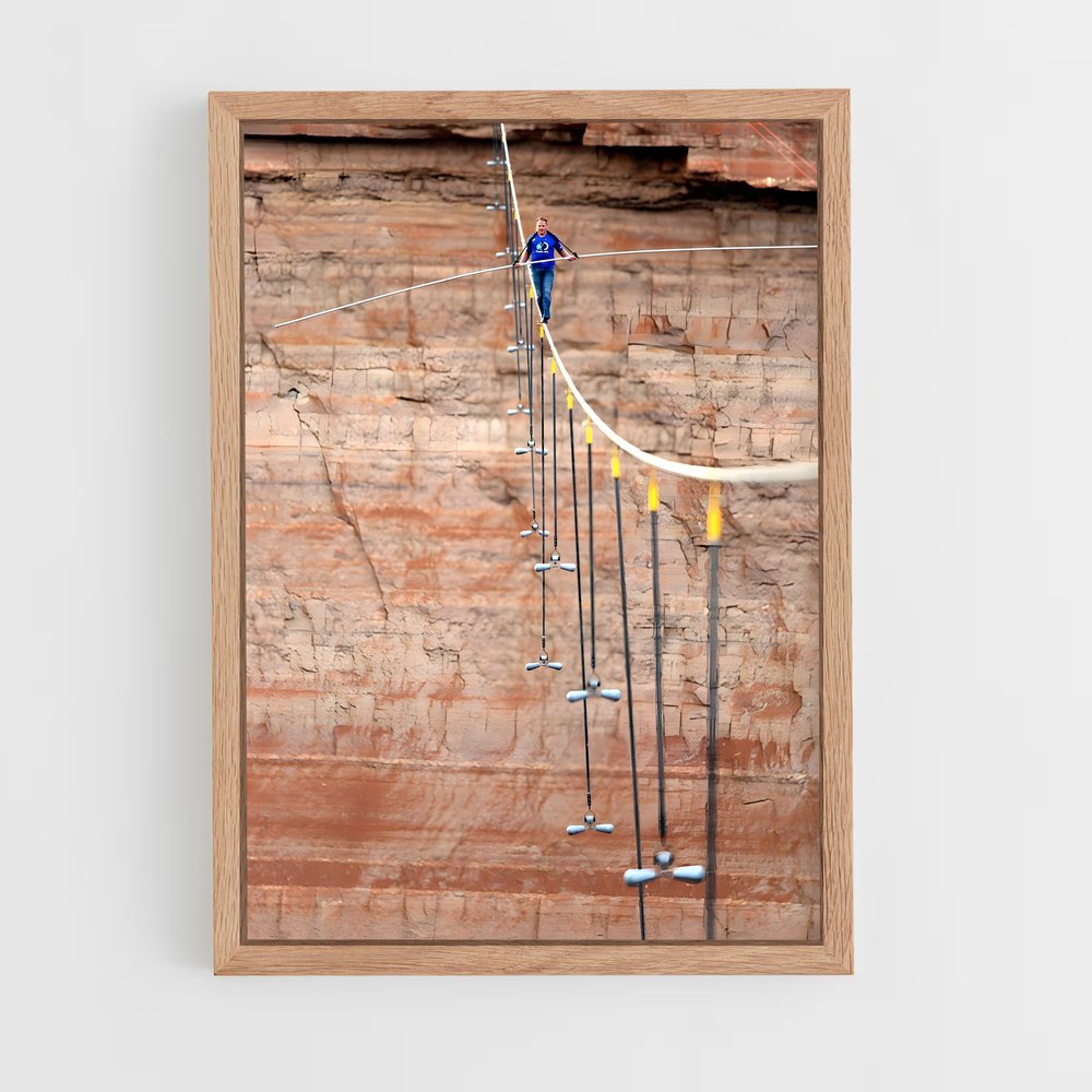 ap-nik wallenda-3 cadre Bois clair