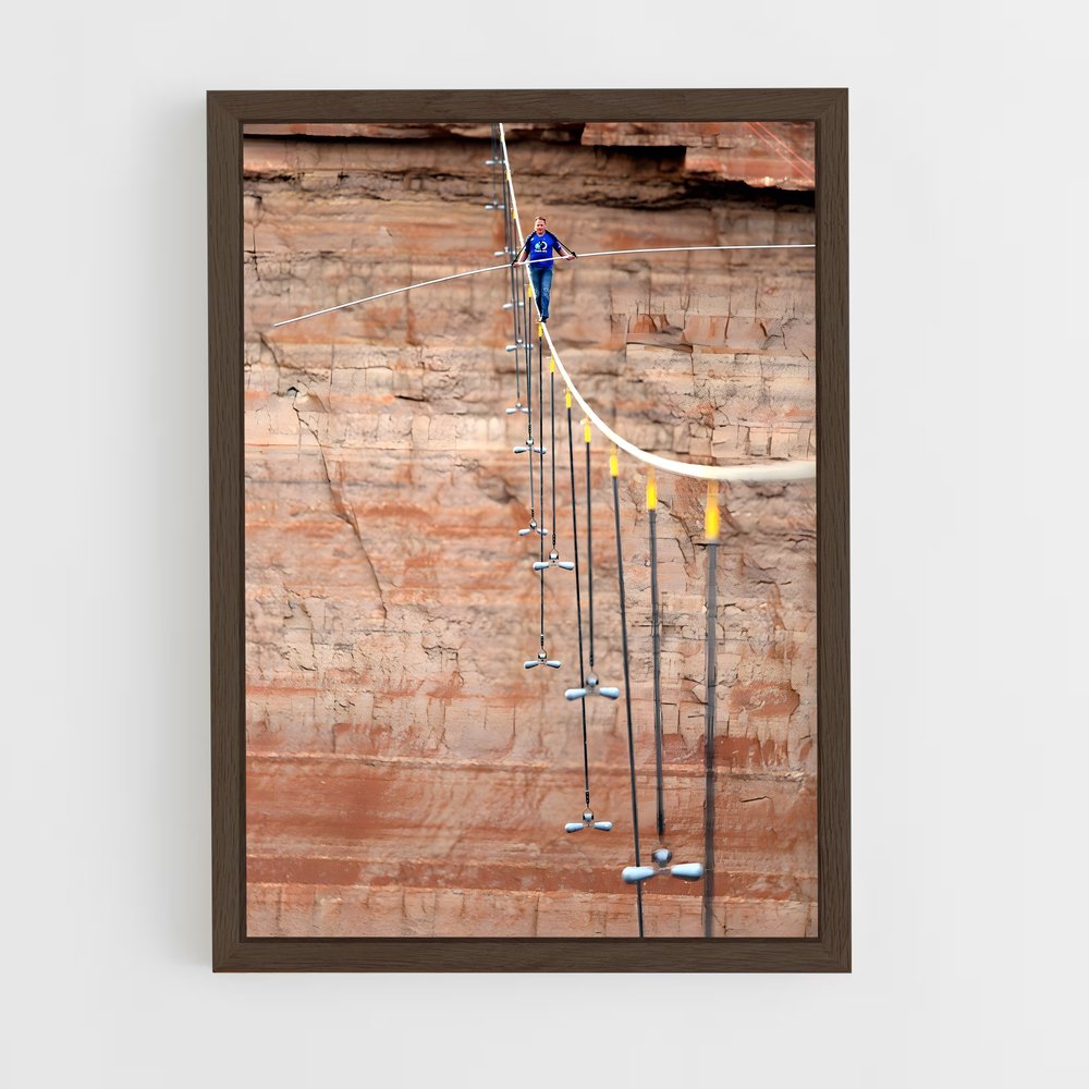 ap-nik wallenda-3 cadre Bois foncé