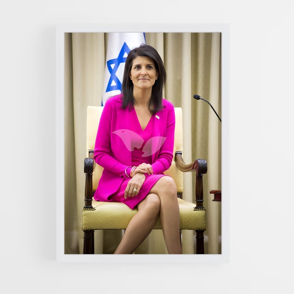 ap-nikki haley-2 cadre Blanc