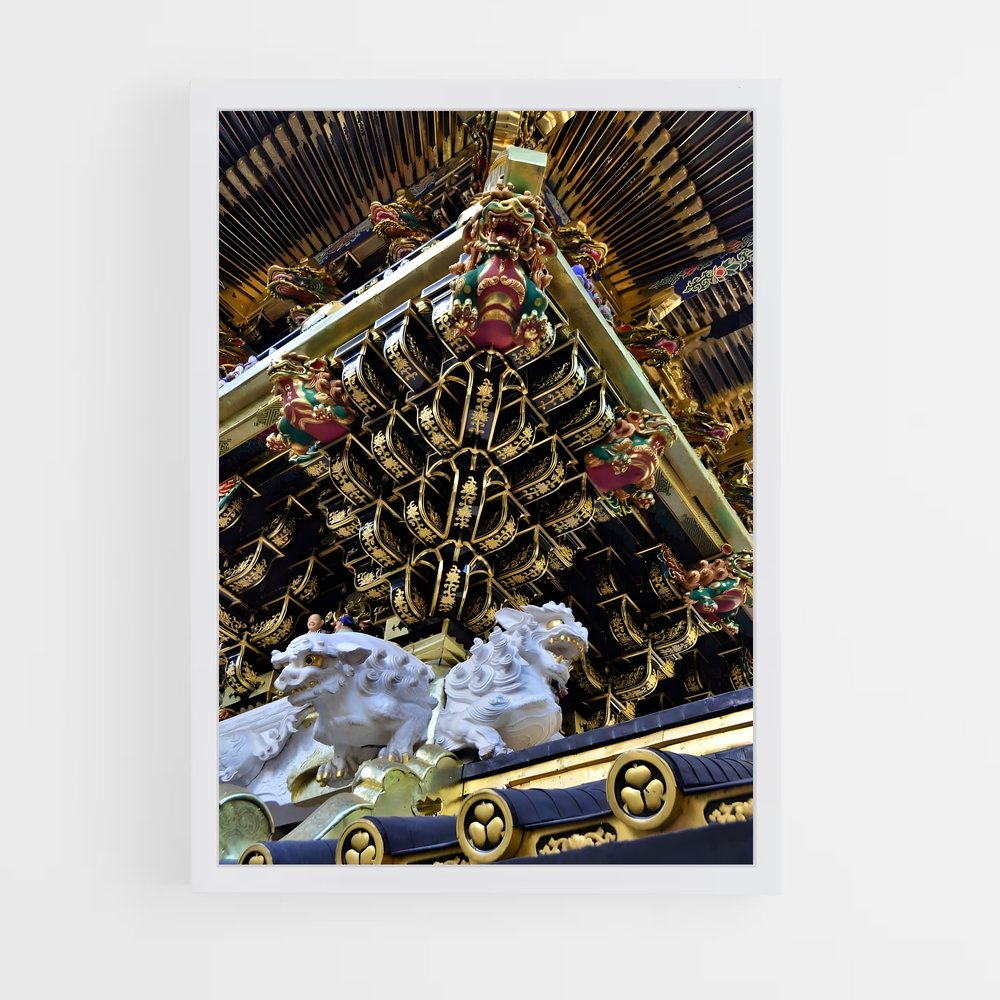 ap-nikko toshogu-3 cadre Blanc