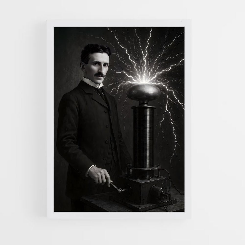 ap-nikola tesla-2 cadre Blanc