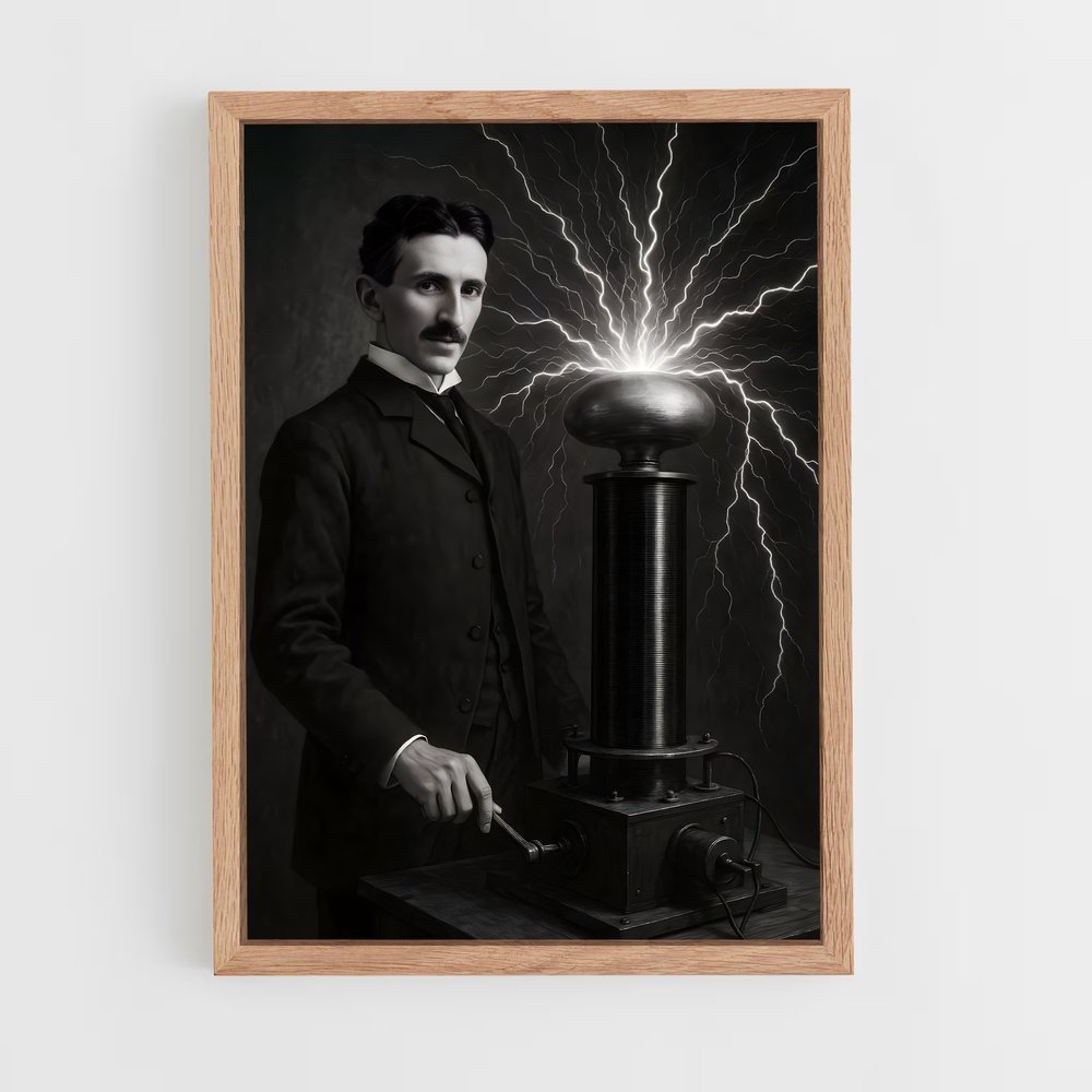 ap-nikola tesla-2 cadre Bois clair