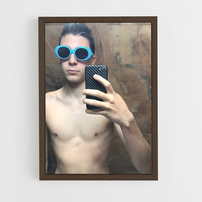 ap-nil ojeda-5 cadre Bois foncé