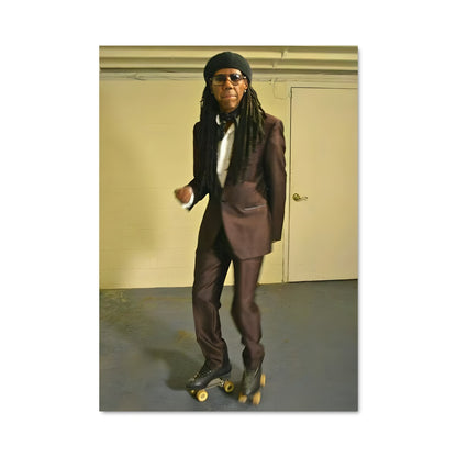 Poster Skate & Suit