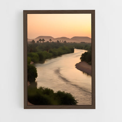ap-nile river-1 cadre Bois foncé