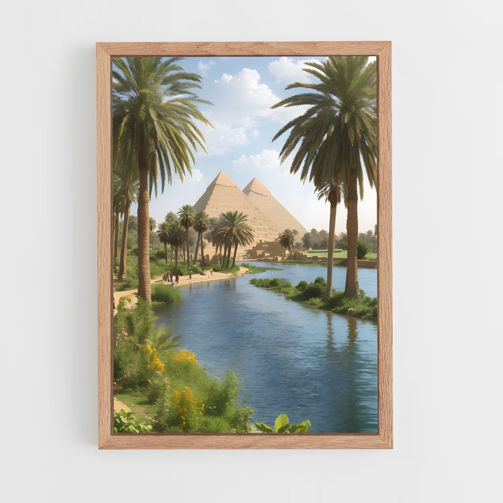 ap-nile river-2 cadre Bois clair