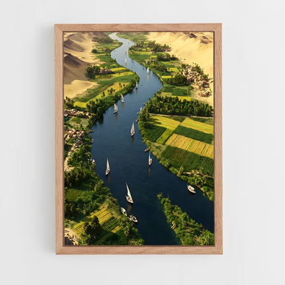 ap-nile river-8 cadre Bois clair