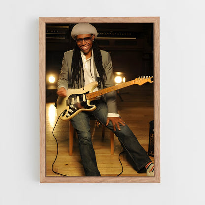 ap-nile rodgers-10 cadre Bois clair