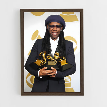 ap-nile rodgers-2 cadre Bois foncé