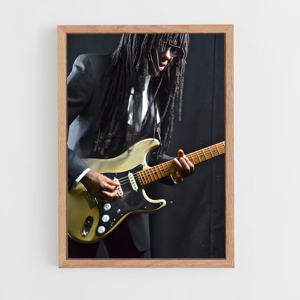 ap-nile rodgers-3 cadre Bois clair
