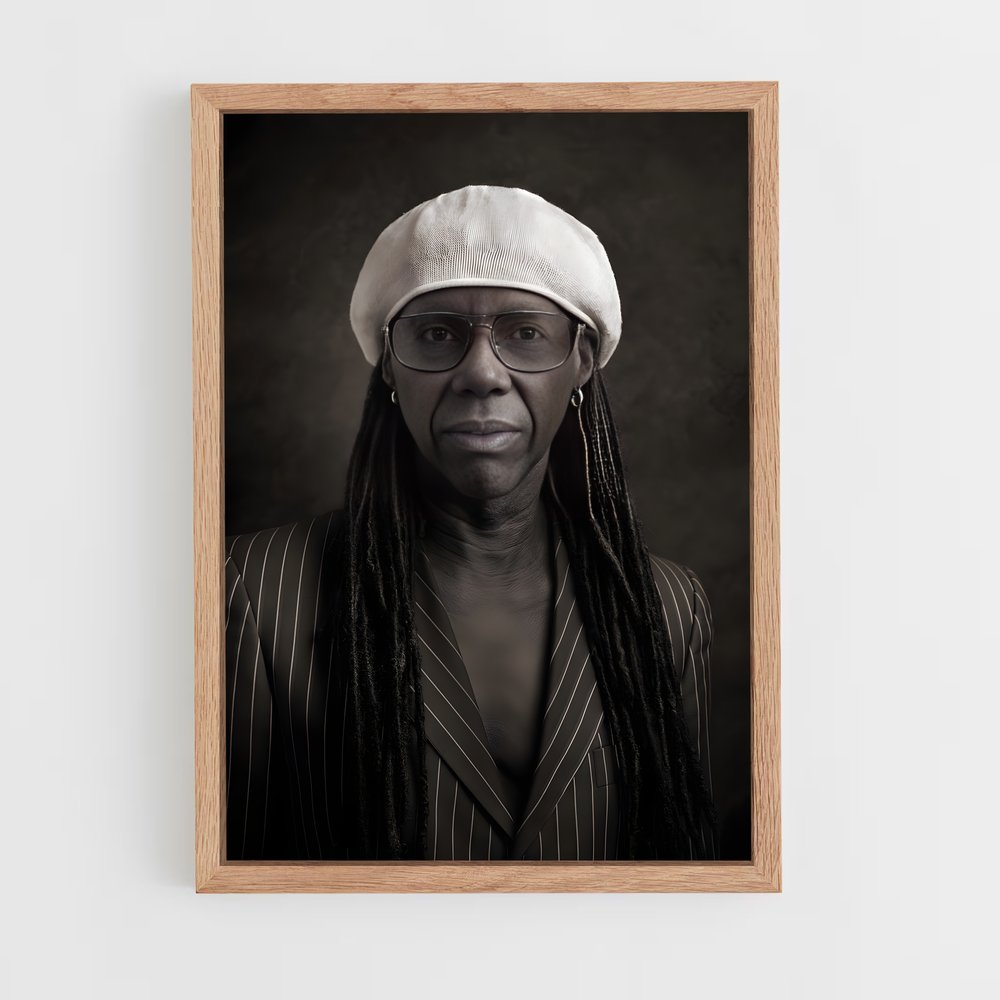 ap-nile rodgers-4 cadre Bois clair