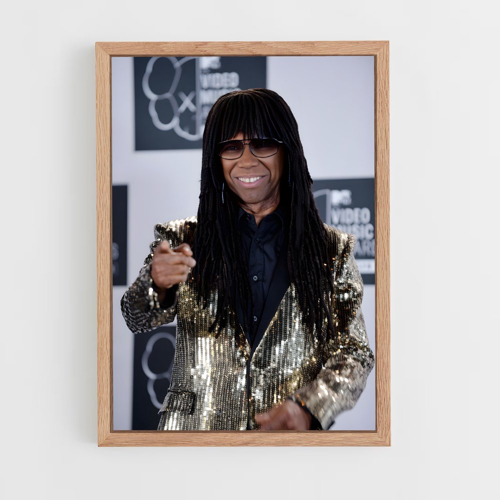 ap-nile rodgers-6 cadre Bois clair