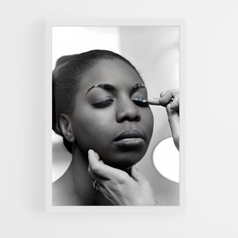 ap-nina simone-2 cadre Blanc
