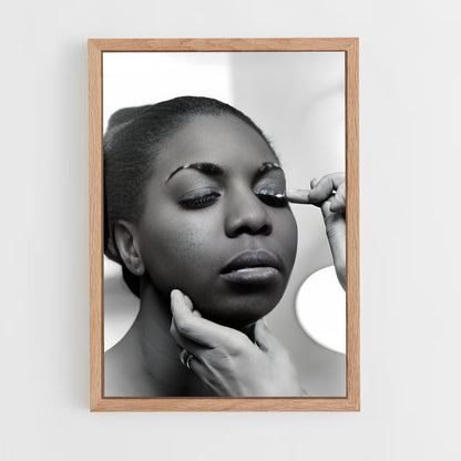 ap-nina simone-2 cadre Bois clair