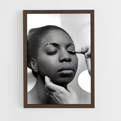 ap-nina simone-2 cadre Bois foncé