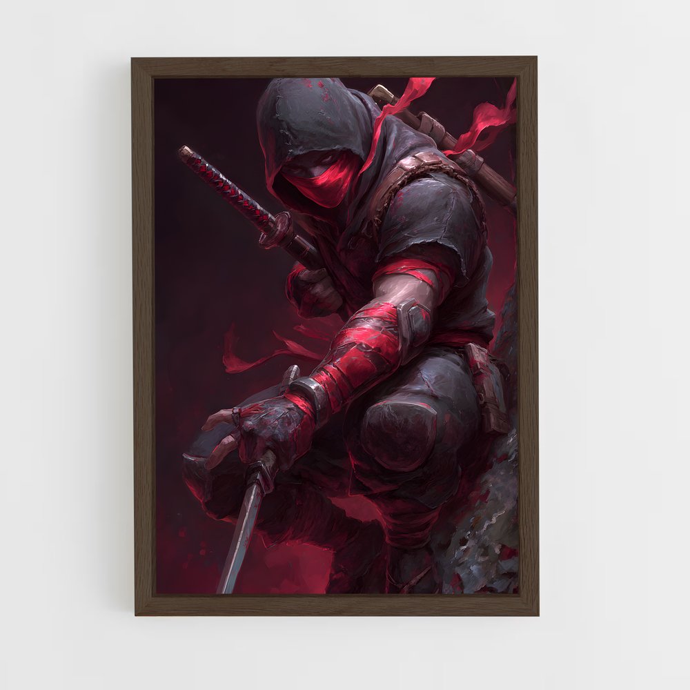 ap-ninja-18 cadre Bois foncé