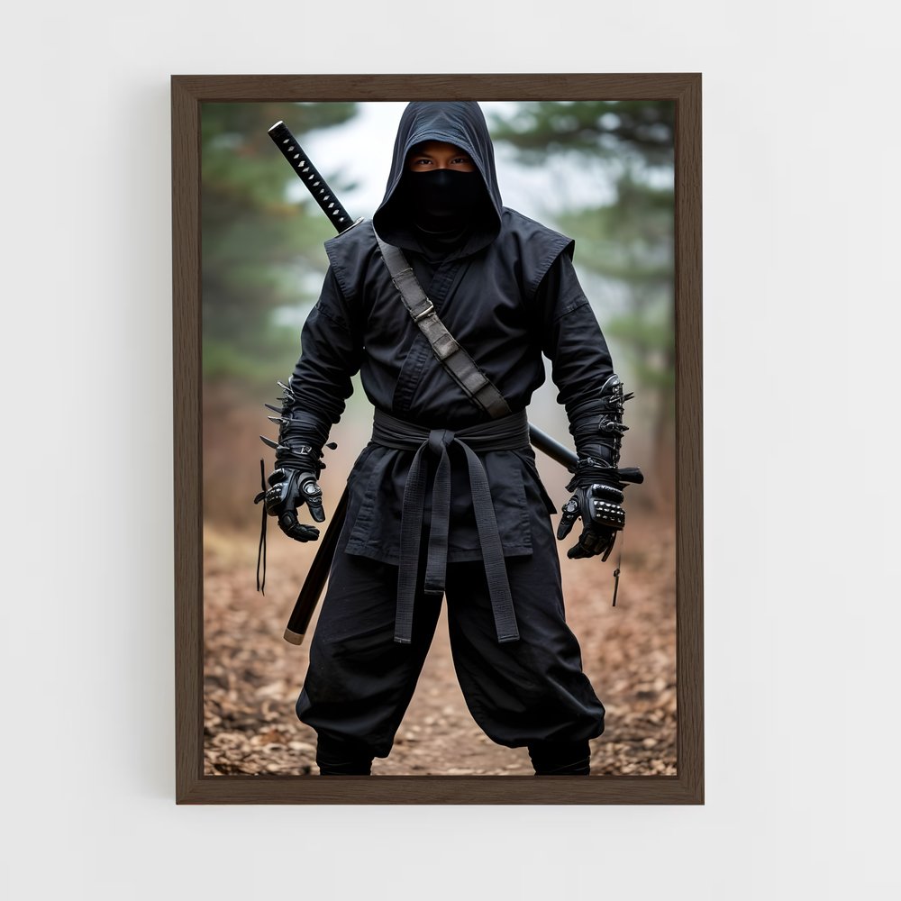 ap-ninja-6 cadre Bois foncé