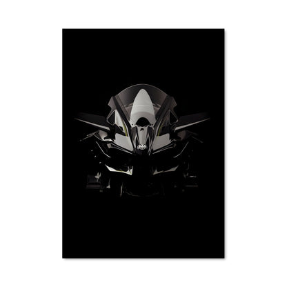 Poster Voiture Futuriste