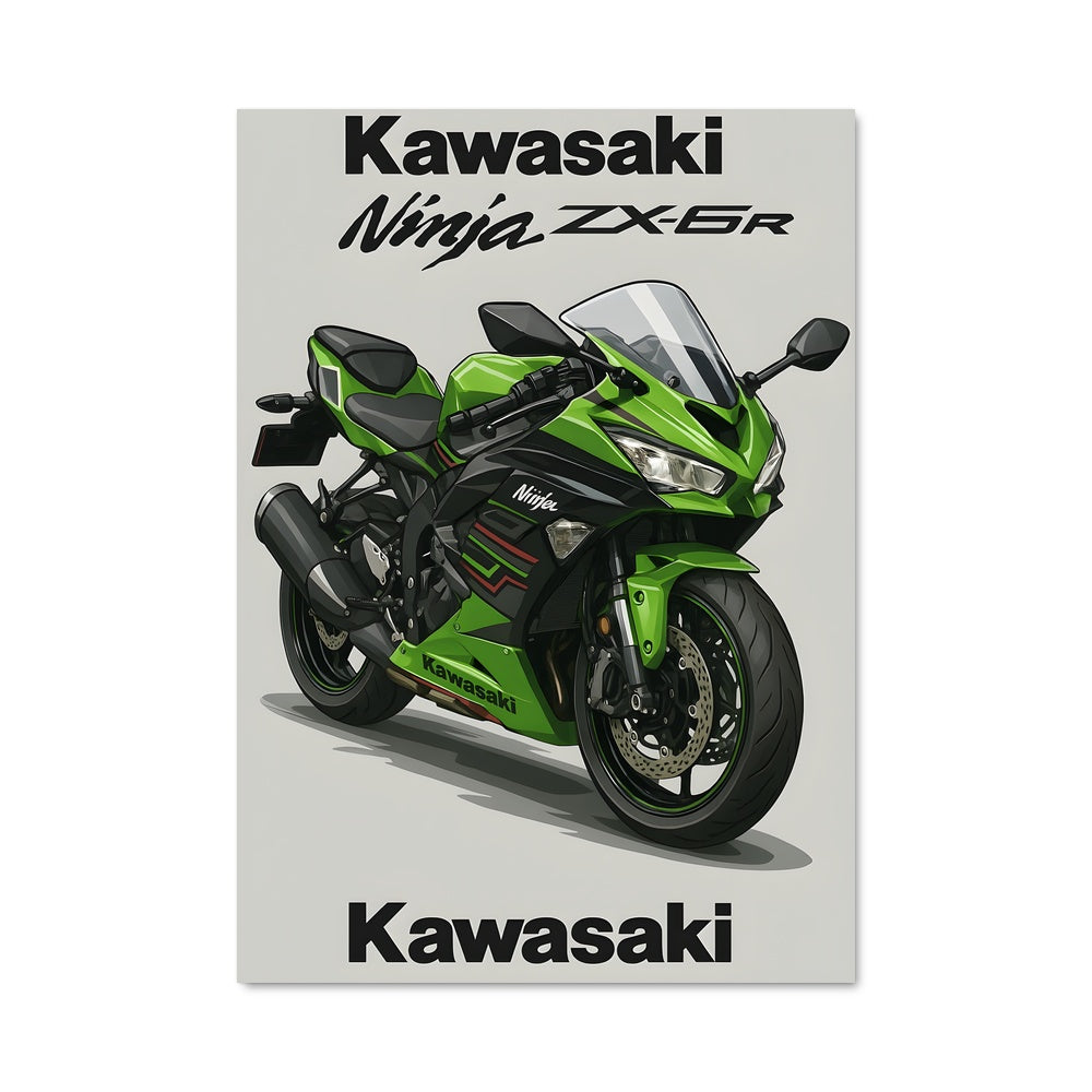 Poster Ninja zx-6r 82419