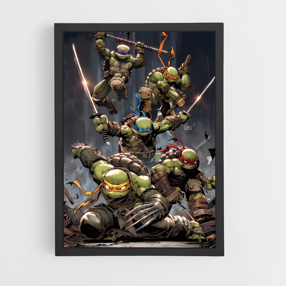 ap-ninja turtles-4 cadre Noir
