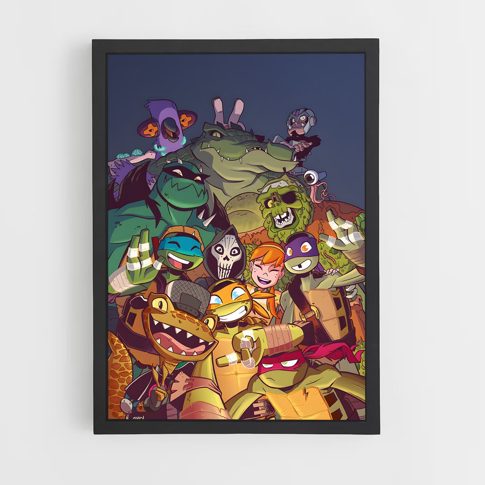 ap-ninja turtles-5 cadre Noir