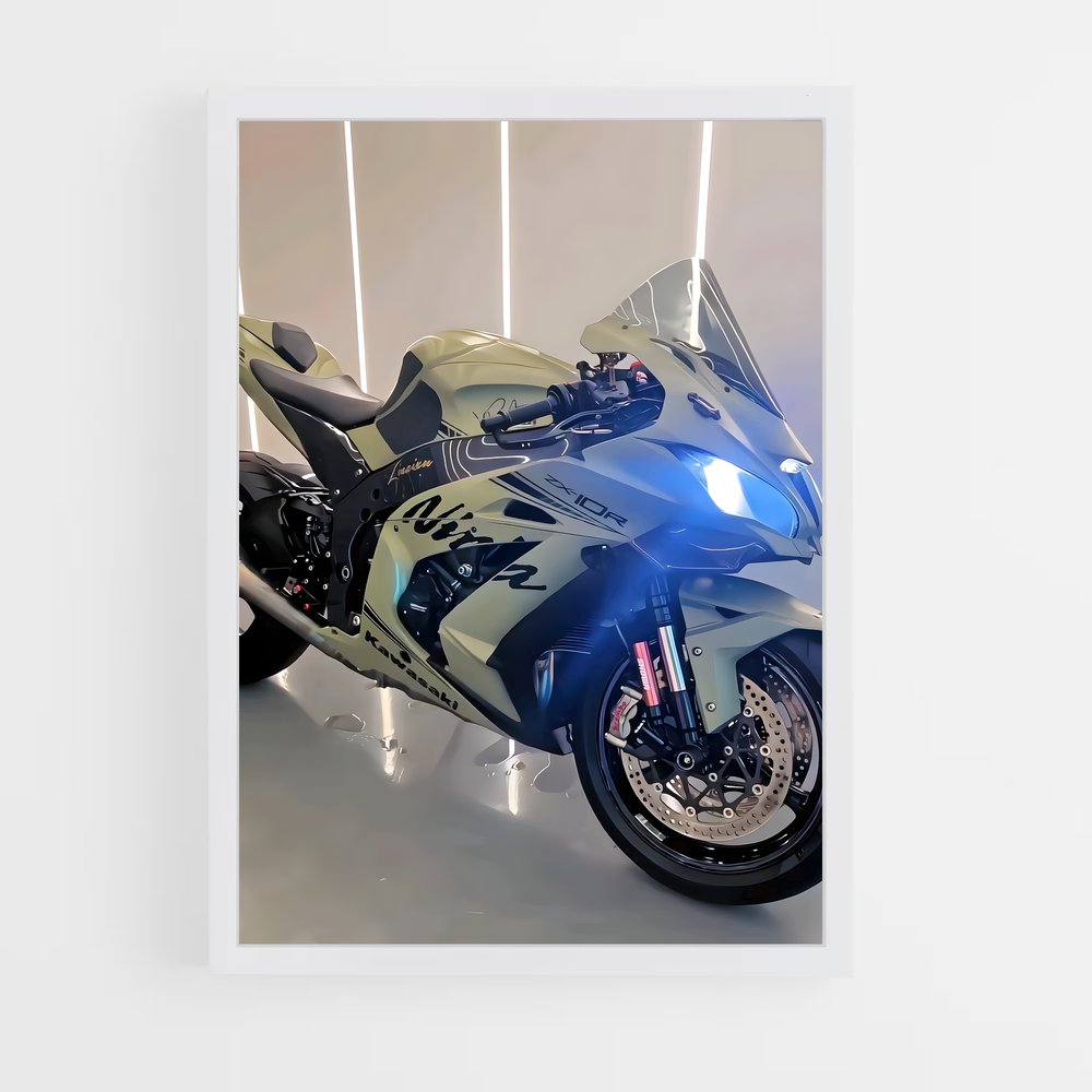 ap-ninja zx-10r-3 cadre Blanc