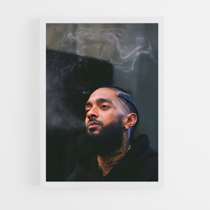 ap-nipsey hussle-1 cadre Blanc