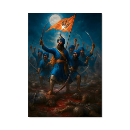 Poster Guerrier Sikh