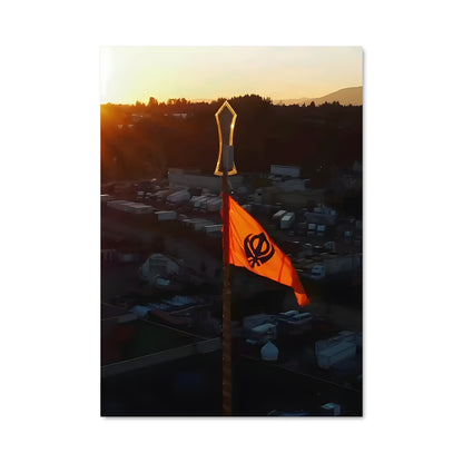 Poster Drapeau Élevé
