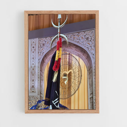 ap-nishan sahib-1 cadre Bois clair
