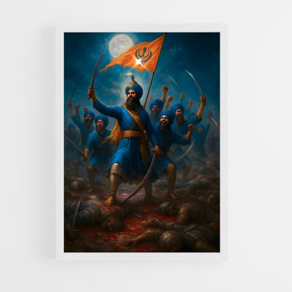 ap-nishan sahib-2 cadre Blanc