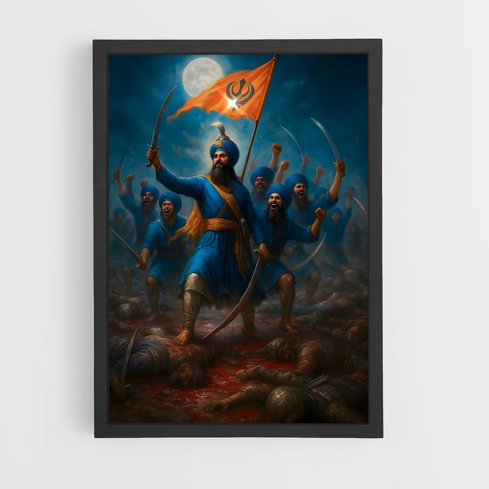 ap-nishan sahib-2 cadre Noir