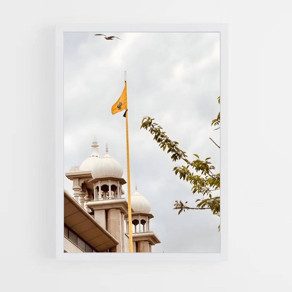 ap-nishan sahib-3 cadre Blanc