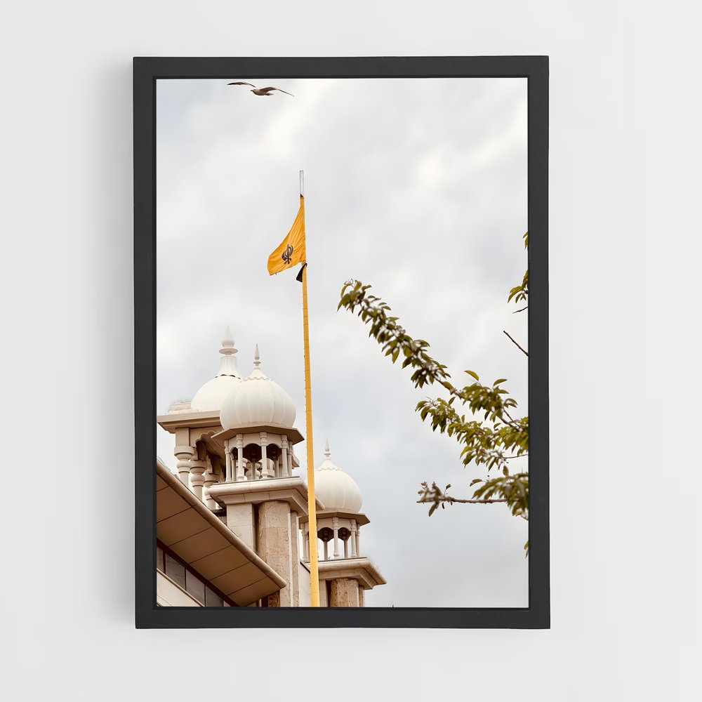 ap-nishan sahib-3 cadre Noir