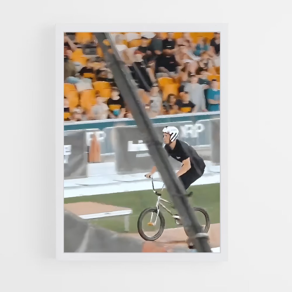 ap-nitro world games bmx-1 cadre Blanc
