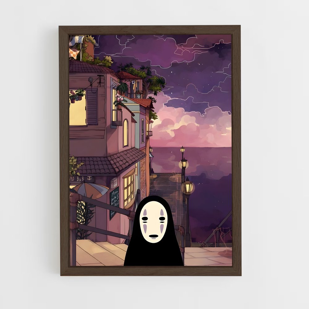 ap-no face-8 cadre Bois foncé